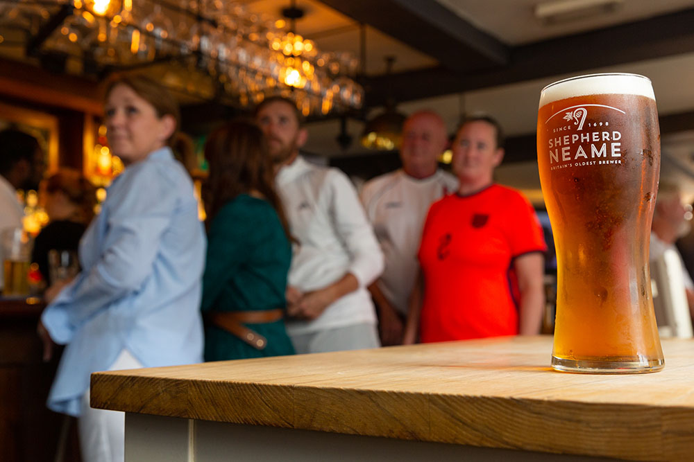 Shepherd Neame pubs showing sport