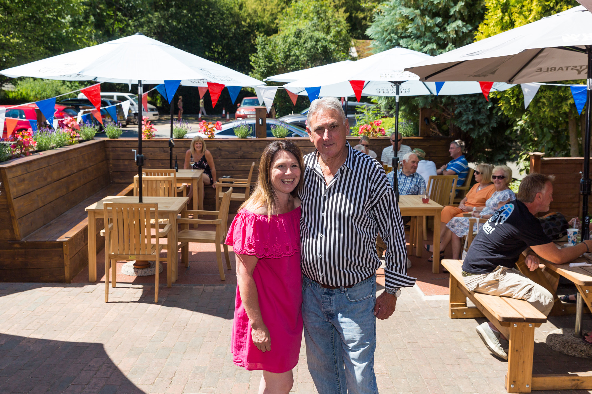 Terrace at the George & Dragon