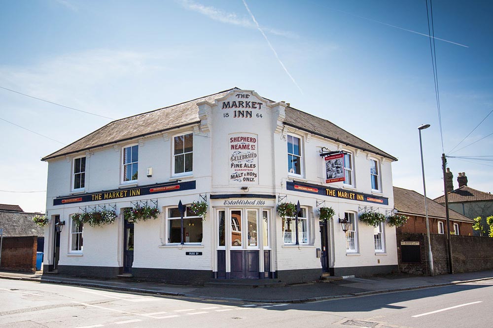 The Market Inn Faversham Exterior