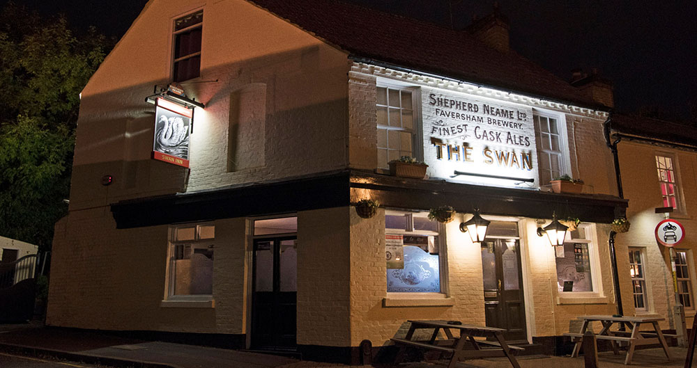 The Swan Maidstone Wall Sign