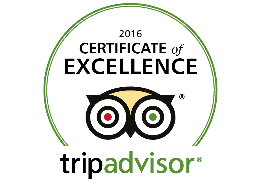 Visitor Centre TripAdvisor Certificate