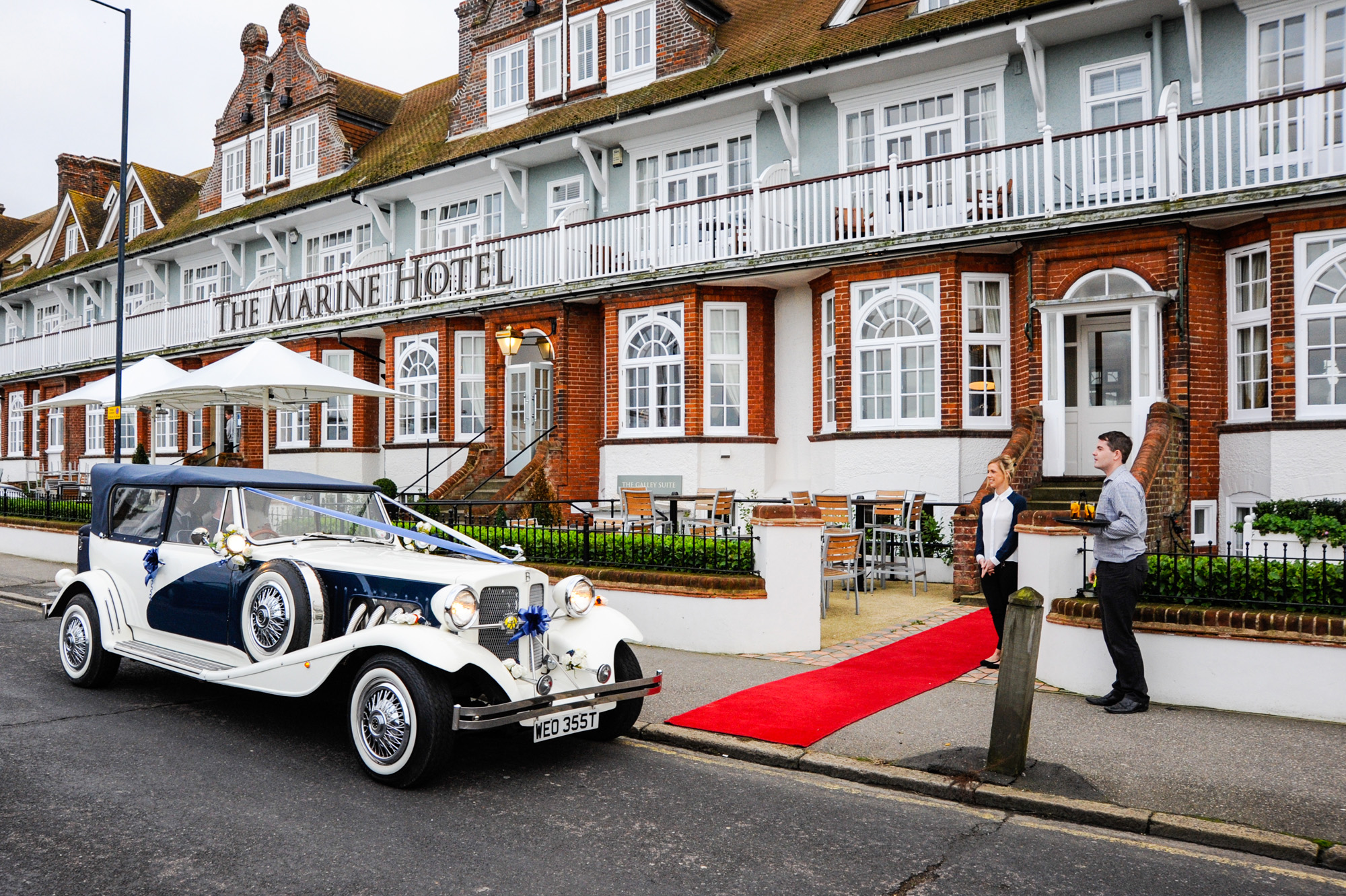 Weddings at the Marine Hotel, Whitstable