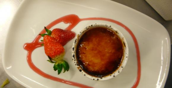 Whitstable Organic Ale Infused Creme Brulee