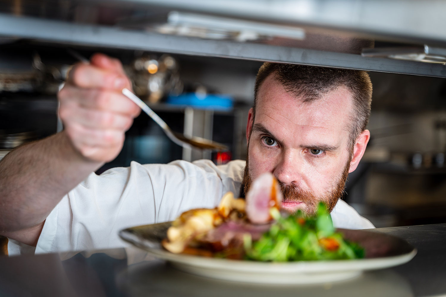 Chef at The Woolpack in Chilham